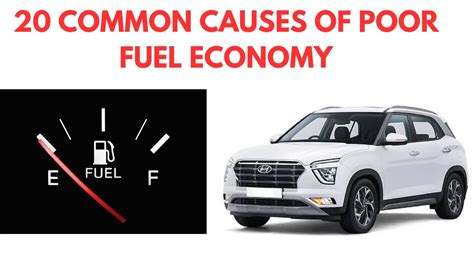 reasons for reduced gas mileage